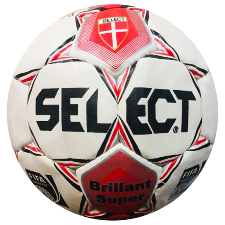 Футбольный мяч select. Мяч футбольный select brillant super красный.